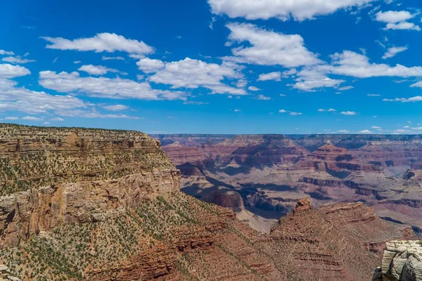 Eine Luftaufnahme Des Atemberaubenden Grand Canyon Nationalparks Arizona Usa Vom — Stockfoto