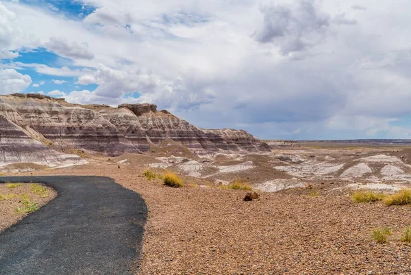 Μια Όμορφη Φωτογραφία Του Blue Mesa Trail Στο Εθνικό Πάρκο — Φωτογραφία Αρχείου