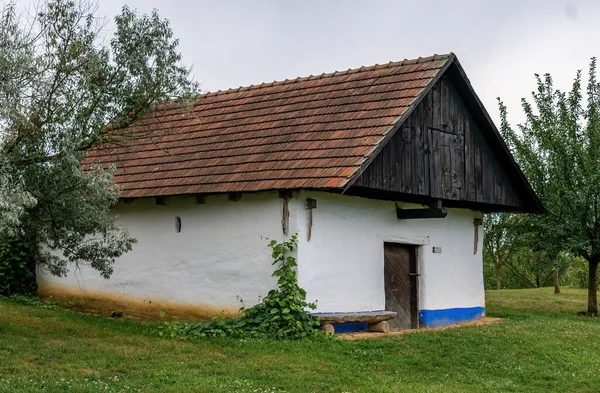 捷克共和国东南部莫拉维亚 斯特拉兹尼斯露天博物馆的特写 — 图库照片