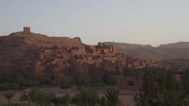 Ait Benhaddou, Fas 'taki antik binaların havadan görünüşü