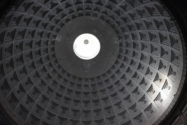 Veduta Della Cupola Del Pantheon Roma — Foto Stock