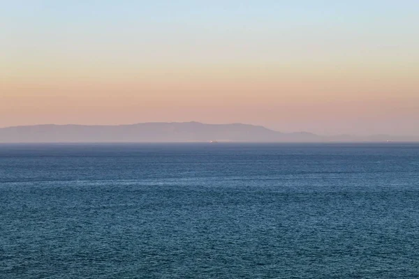 Гибралтарский Пролив Испанское Побережье Видны Танжера Марокко — стоковое фото