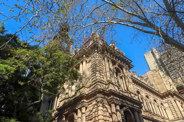Eine Flache Aufnahme Eines Gebäudes Sydney — Stockfoto
