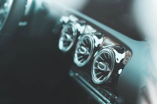 Een Closeup Van Mercedes Paneel Auto — Stockfoto