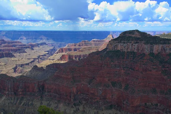 Beautiful Geological Formations Grand Canyon National Park North Rim Arizona — Stock Photo, Image