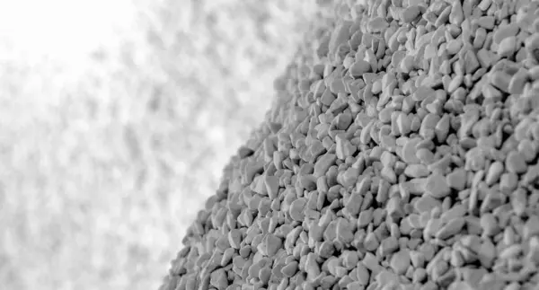 Крупный План Крошечной Каменной Текстуры Размытом Фоне — стоковое фото