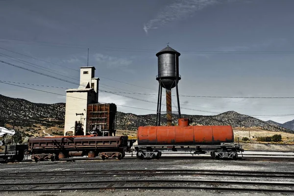 埃利内华达州北部铁路博物馆的美丽景色 — 图库照片