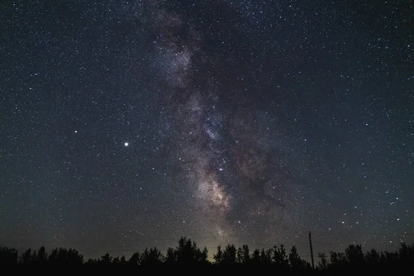 Ein Schöner Blick Auf Einen Atemberaubenden Sternenhimmel Von New Brunswick — Stockfoto