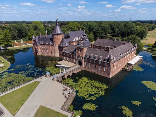 Zamek Anholt Isselburgu Nadrenia Północna Westfalia Niemcy — Zdjęcie stockowe