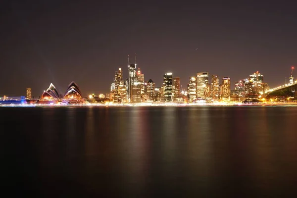 Sydney Realmente Hermosa Por Noche — Foto de Stock
