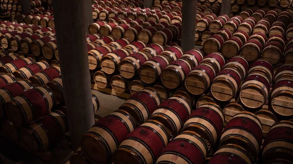 Castel Winery Yad Shmona Jerusalem Area Israel Bottle Storage — Stock Photo, Image