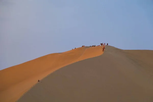 Een Prachtig Uitzicht Woestijnzand — Stockfoto