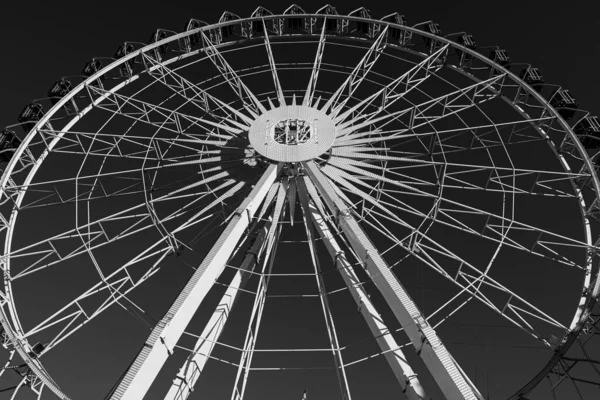 Ferris Wheel Schlossplatz Stuttgart Baden Wurttemberg Germany — Stock Photo, Image