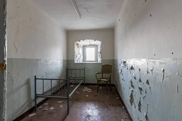 Eski Alman Demokratik Cumhuriyeti Nde Bir Hapishane Hücresi — Stok fotoğraf