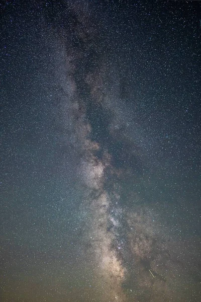 Vertical Shot Beautiful Starry Sky Milky Way — Stock Photo, Image