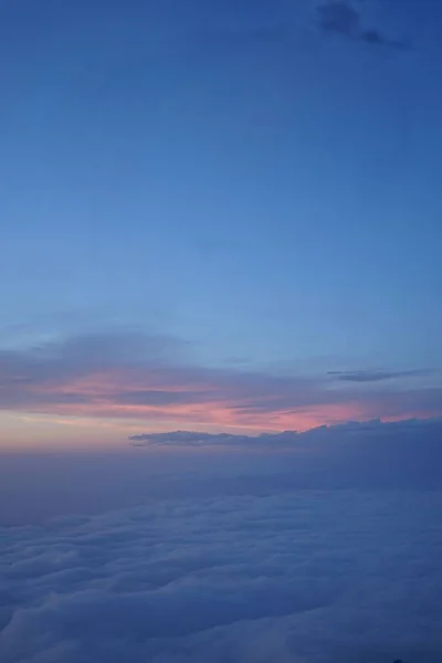 Ясный Вид Восход Солнца Вершины Горы Фудзи — стоковое фото