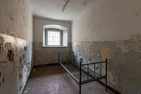 Interior Uma Cela Prisão Libertada Antiga República Democrática Alemã — Fotografia de Stock