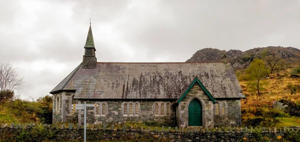 Vue Rapprochée Une Ancienne Église Irlandaise Kerry — Photo