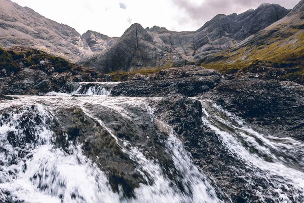 Wodospad Wyspie Skye Szkocji — Zdjęcie stockowe