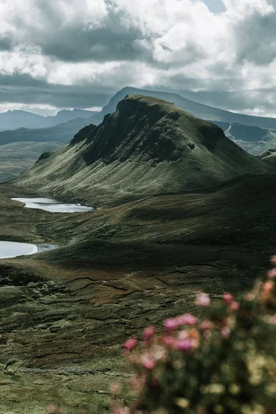 Quiraing Wyspie Skye Szkocji — Zdjęcie stockowe