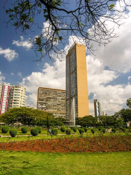 Colpo Verticale Dell Edificio Piazza Raul Soares Nella Città Belo — Foto Stock