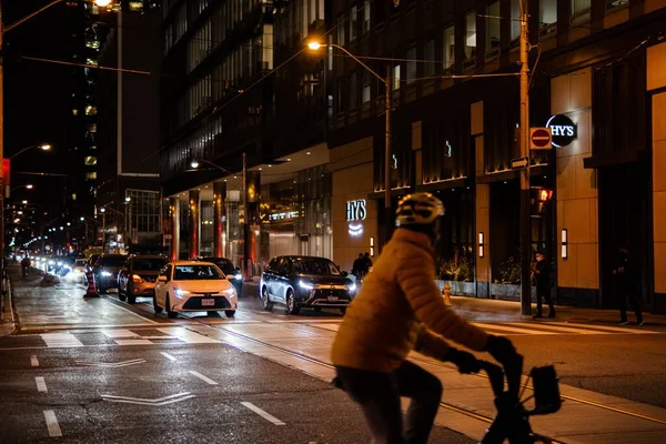 Straßenfotografie Der Innenstadt Von Toronto Kanada — Stockfoto