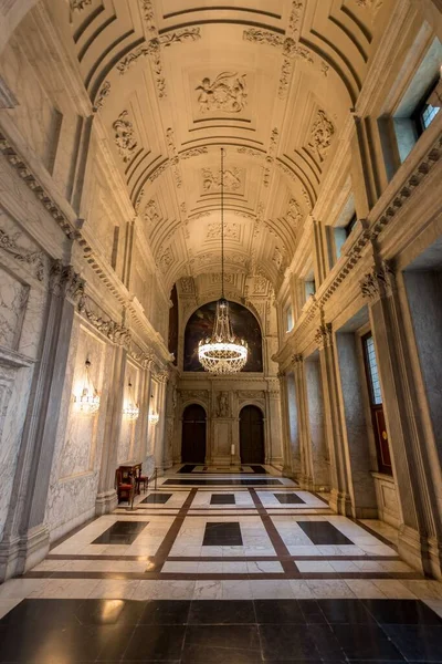 Bellissimo Corridoio Nel Paleis Dam Palazzo Reale Situato Nel Centro — Foto Stock