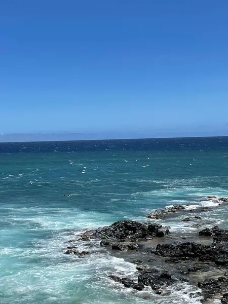 Uitzicht Kustlijn Maui Hawaï — Stockfoto