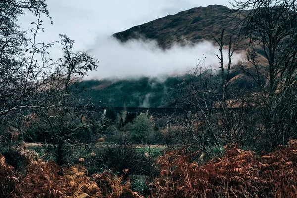 Ein Schöner Blick Auf Das Glenfinnan Viadukt Schottland — Stockfoto