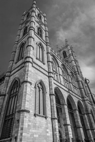 Basilique Notre Dame Montréal Est Endroit Magnifique Pour Trouver Paix — Photo