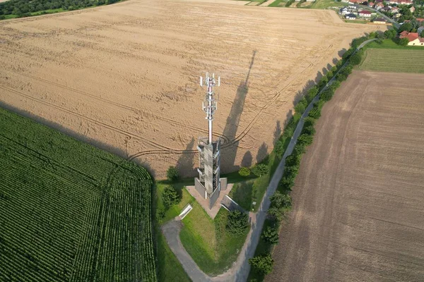 Πύργος Ελέγχου Romanka Κοντά Στο Χωριό Hruby Jesenik Περιοχή Nymburk — Φωτογραφία Αρχείου