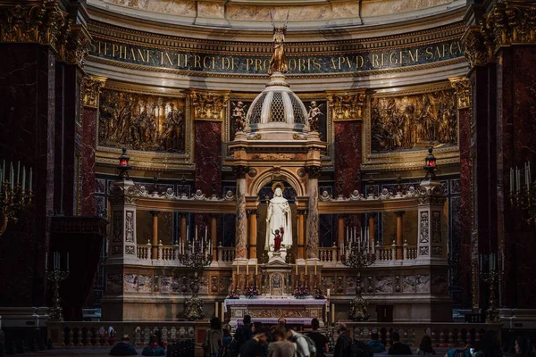 Este Interior Basílica Santo Estêvão — Fotografia de Stock