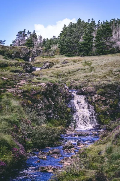 Uma Cachoeira Ilha Skye Escócia — Fotografia de Stock
