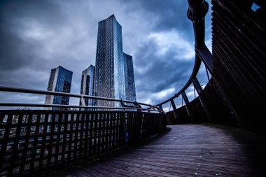 Deansgate Meydanı Manchester 2022 Kuleleri