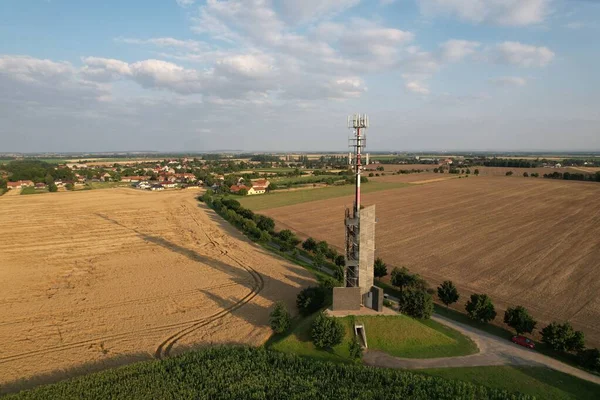 Uitkijktoren Romanka Bij Hruby Jesenik Nymburk Tsjechië — Stockfoto