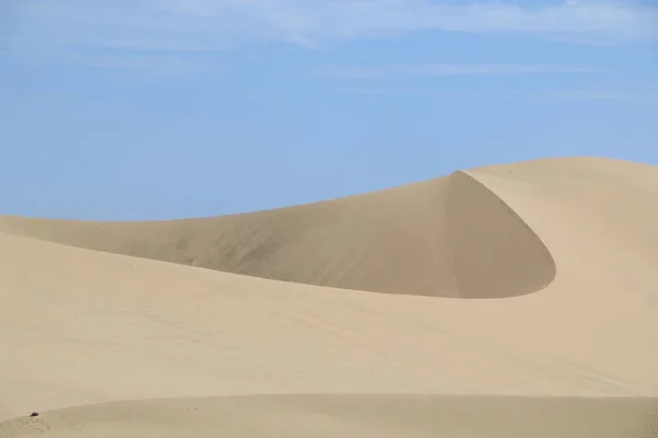 Sanddynerna Öknen — Stockfoto