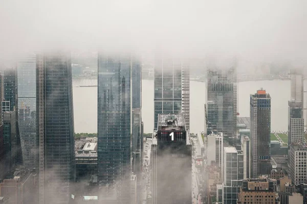 Empire State Binası Ndan New York Sisli Bir Gün — Stok fotoğraf