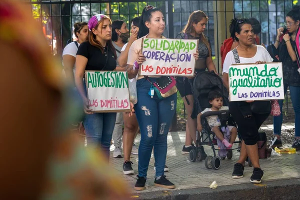 アルゼンチンにおける合法化 社会運動と多国間連合 シウダー オートマノマ ブエノスアイレス — ストック写真