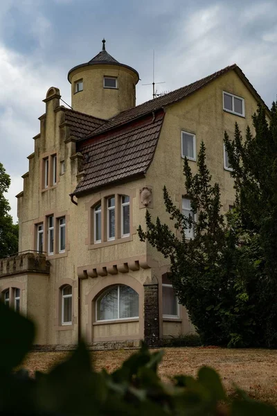 Vecchio Edificio Architettura Nella Città Bad Wimpfen Germania Sotto Cielo — Foto Stock
