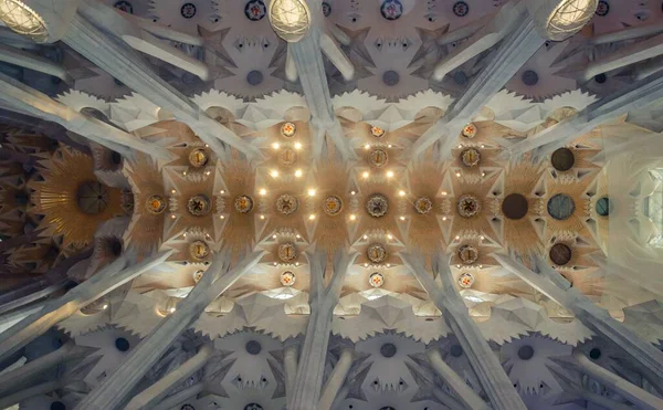 Sagrada Familia Barcelona Spanyolország — Stock Fotó