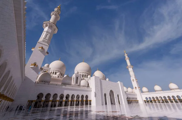 アブダビ アラブ首長国連邦のシェイク ザイド グランド モスク — ストック写真