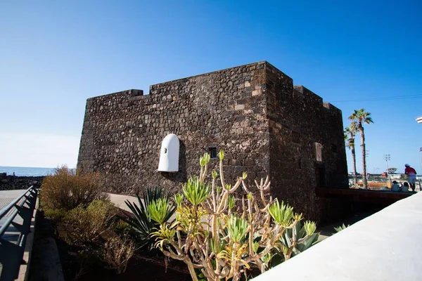 Egy Kőépület Tenerife Szigetén — Stock Fotó