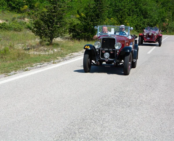 Urbino Talya Haziran 2022 Fiat 514 1931 Mille Miglia 2022 — Stok fotoğraf