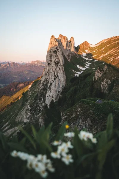 Uma Foto Vertical Saxer Lucke Região Appenzell Suíça — Fotografia de Stock