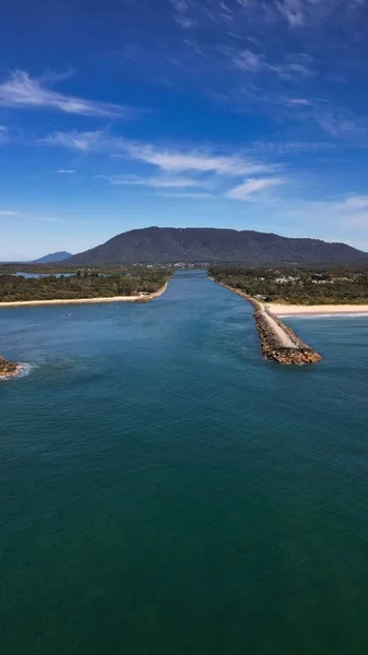 Uma Vista Vertical North Haven Nsw Austrália — Fotografia de Stock