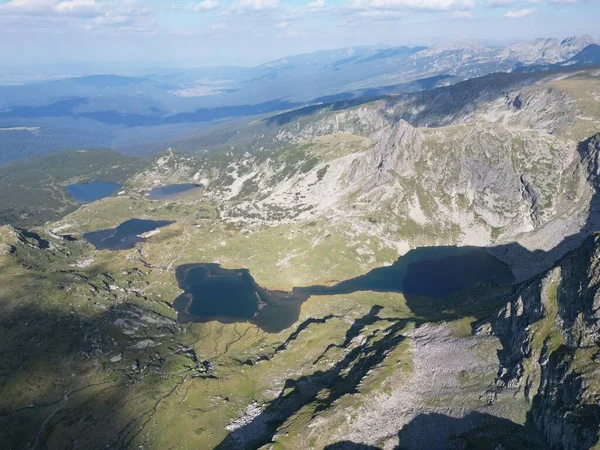 Krásný Výhled Malá Jezírka Horách — Stock fotografie