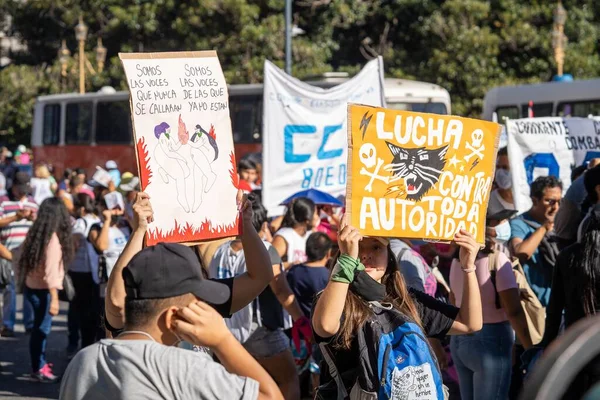 Legaliseren Van Abortus Argentinië Sociale Bewegingen Meerpartijencoalities Ciudad Autonoma Buenos — Stockfoto