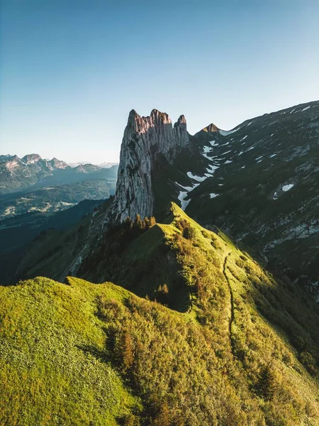 Uma Foto Vertical Saxer Lucke Região Appenzell Suíça — Fotografia de Stock