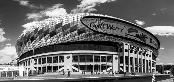 Dynamo Stadium Building Its Dome Moscow Russia — Stock Photo, Image