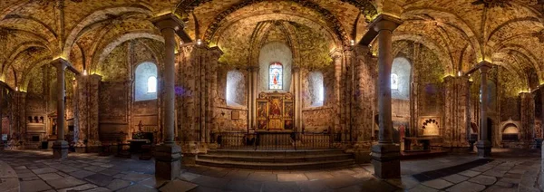 スペイン アビラの美しい大聖堂 アビラの内部のパノラマビュー — ストック写真